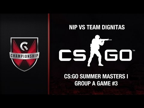 NiP vs Team Dignitas - GC's 2015 CS:GO Summer Masters I (Group A Game #3)