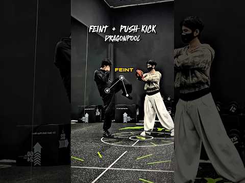 Feint push kick #tutorial #youtubeshorts #ytshorts #usa #russia #mma #shorts #yt #shortvideo #sports