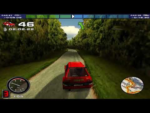 Rally Championship 2000 - Arcade Mode 1 Stage 1 - Crazy Finish