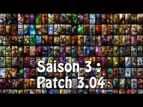Notes de mise à jour League of Legends - Patch saison 3 : Mise à jour 3.04