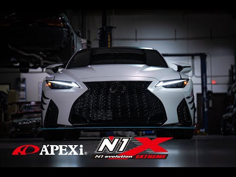 LEXUS IS500 APEXI N1-X exhaust マフラー音質