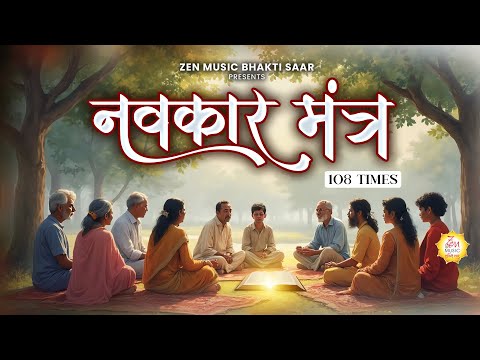 नवकार मंत्र 108 बार | Navkar Mantra 108 Times | Om Namo Arihantanam | Popular Jain Namokar Mantra