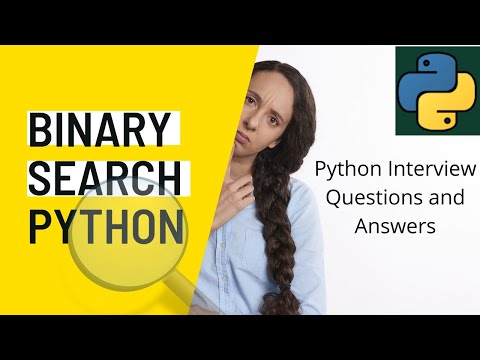 22 Python Interview Questions And Answers Binary Search Python