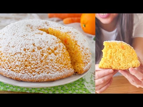 TORTA CAMILLA 🥕🥧 Torta di Carote soffice 🧡⭐️