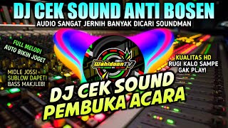 Download lagu (HD QUALITY) DJ CEK SOUND PEMBUKA ACARA VIRALL TERBARU 🔊 mp3 Download lagu (HD QUALITY) DJ CEK SOUND PEMBUKA ACARA VIRALL TERBARU 🔊 mp3