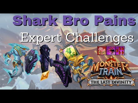 Shark Bros and the Pain Train - Expert Challenge: Extra Pain Train - Monster Train the Last Divinity