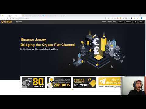 Binance Jersey Apre il Trading Fiat to Crypto