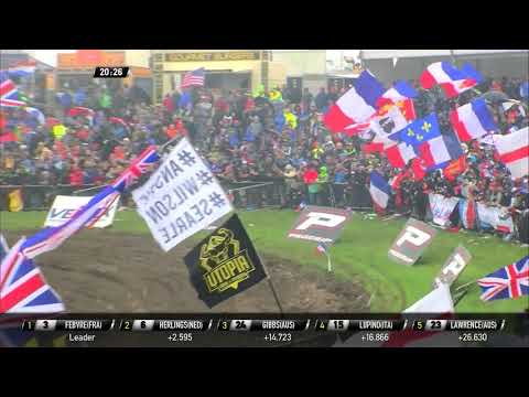 Herlings crashes in race 2 and Febvre passed him - Monster Energy FIM MXoN Presented...