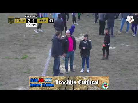 Guillermo Antoniani - Pres. de Defensores de Glew luego de salir Campeón Metropolitana Fútbol SV