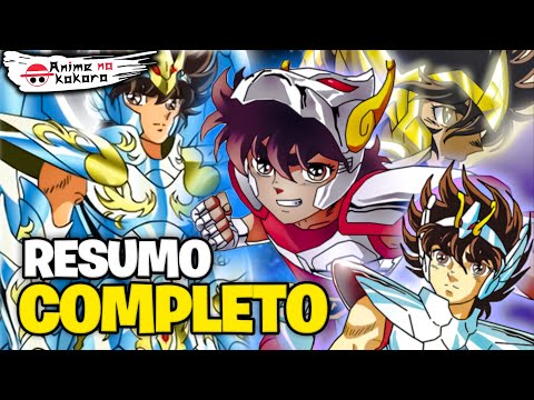 RESUMO DOS CAVALEIROS DO ZODÍACO (Linha cronológica) HISTÓRIA SAINT SEIYA COMPLETA | Anime No Kokoro