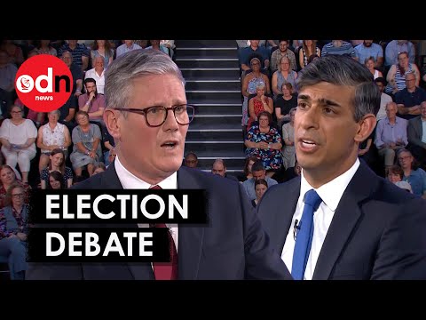 Final Leaders' Debate Before Election: Rishi Sunak vs Sir Keir Starmer