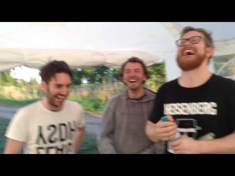 Three Trapped Tigers Interview at ArcTanGent 2013