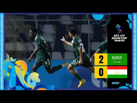 #AFCU17 - Full Match - Group C | Saudi Arabia (KSA) vs Tajikistan (TJK)