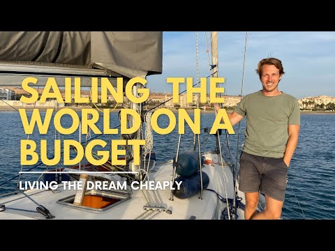 SAILING AROUND THE WORLD ON A BUDGET. This 28 year old sailor is living the dream cheaply ⛵️