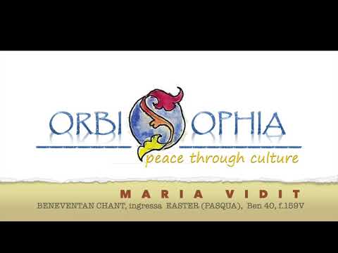 ALLELUIA MARIA VIDIT ANGELORUM, ingressa Pasqua, canto beneventano