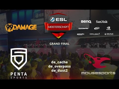 PENTA Sports vs. mousesports | Finale, ESL Sommermeisterschaft 2015 | de_overpass Map 2