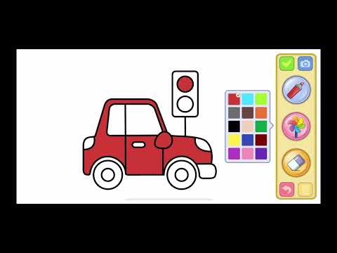 Kids Coloring & Drawing Games Video
