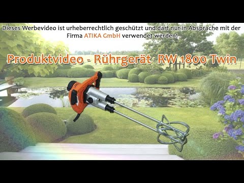 ATIKA Produktfilm - Rührgerät RW 1800 Twin
