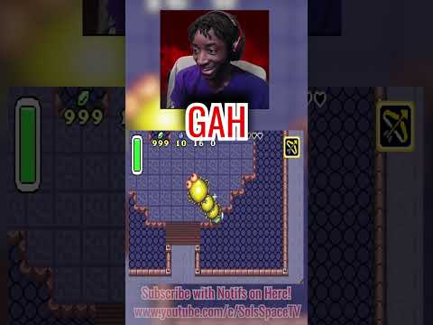 Moldorm tries cheating in Link to the Past