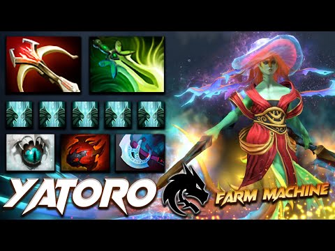 Yatoro Naga Siren Farm Machine - Dota 2 Pro Gameplay [Watch & Learn]