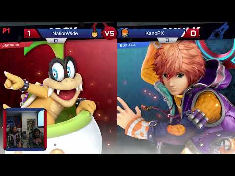 Sunday School Smash #1 - WR2 - NationWide (Bowser Jr.) Vs. KanoPX (Shulk)