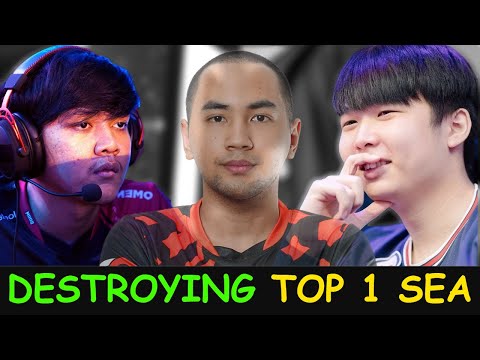 TOP 1 SEA vs TOP 2 SEA MID BATTLE - Inyourdream Phantom Assassin ft Mikoto Lina vs NTSay Puck Dota 2