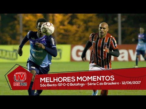 MELHORES MOMENTOS: São Bento-SP 0-0 Botafogo - Série C do Brasileiro - 12/06/2017