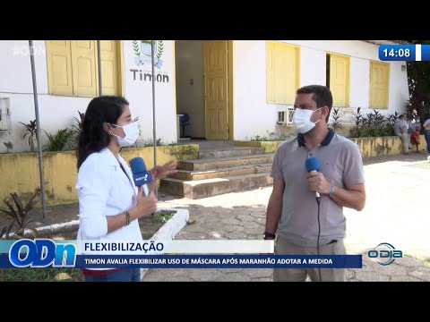 Timon avalia flexibilizar uso de máscara após Maranhão adotar a medida 11 11 2021
