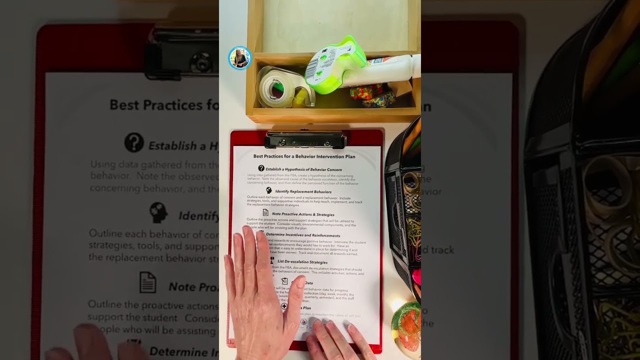 Behavior Intervention Plans - FREE Best Practices for Positive Behavior Support & Improvement