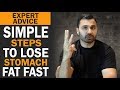 Simple Steps To LOSE STOMACH FAT Fast Hindi Punjabi