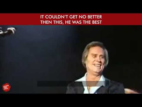 If Drinking Don't Kill Me (with Lyrics) - George Jones