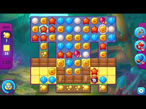 Fishdom 6805 Super Hard - 21 Level - NO BooSTERS