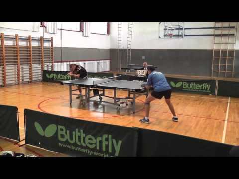 Marinković Krešimir – Jurišić Dario 3 : 1 (9, 7, -14, 8), 1. set