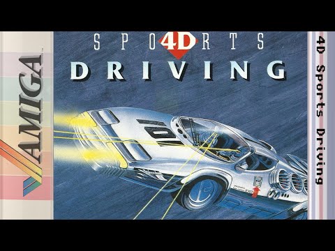 4D Sports Driving (1992) by Distinctive Software Amiga game
