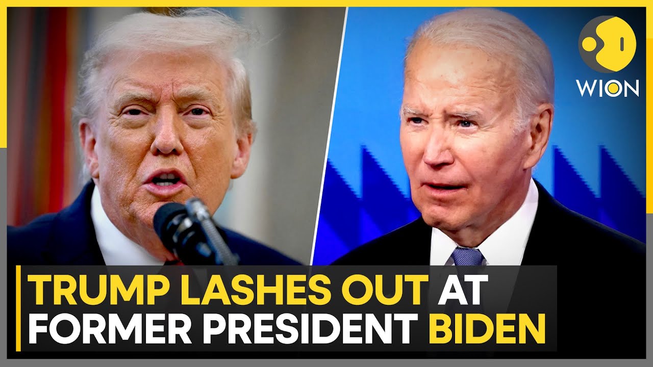 US President Donald Trump Accuses Joe Biden of Allowing 25 Million 'Illegals' into US | WION