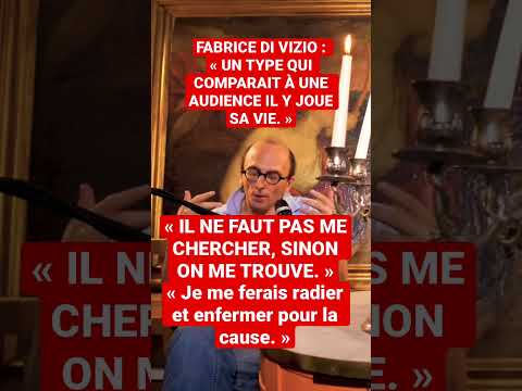 Fabrice Di Vizio, l’avocat des Gilets jaune, des antivaxx et coqueluche d’Hanouna, décrit son métier