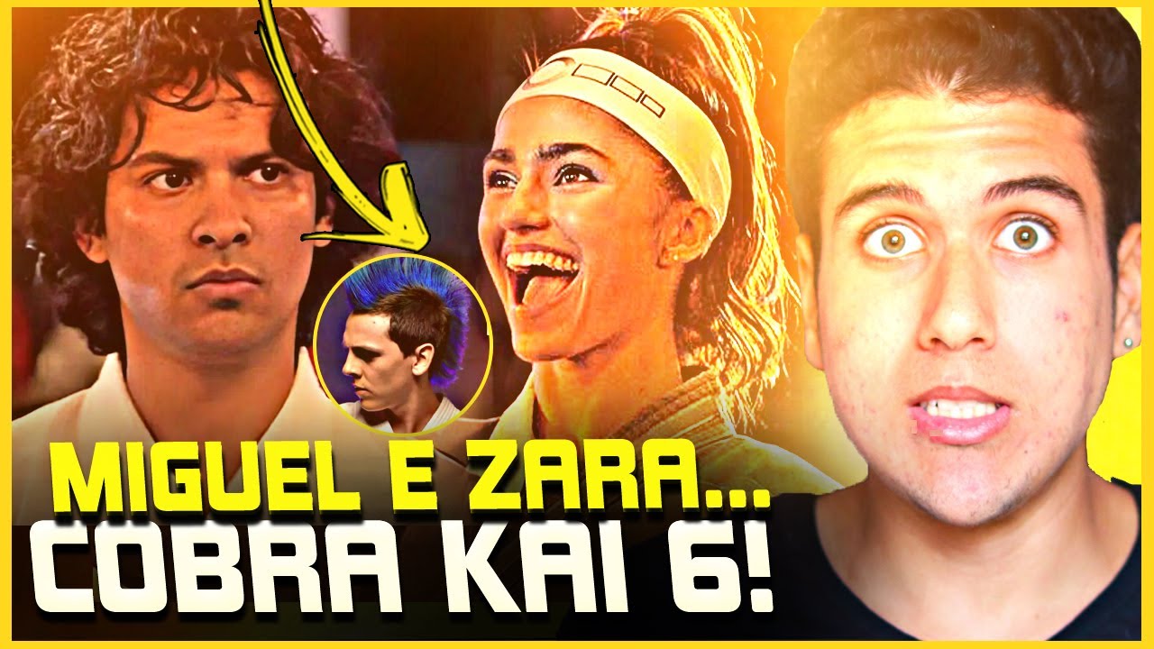 BOMBA! VAZOU QUE MIGUEL VAI TER UM CASO COM A ZARA? COBRA KAI VAI SAIR DA NETLIX?