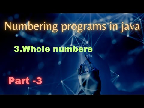 Java Numbering Programs Whole Numbers Java Interview Programs Java Telugu