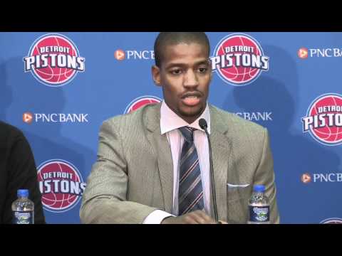 Pistons introduced draft picks