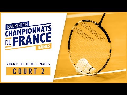 CDF Jeunes 2019 | 1/4 et 1/2 U17 | court 2