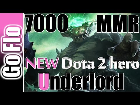 Underlord Gameplay 7000mmr Dota 2 New Hero