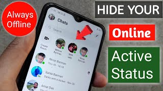 How to turn off Facebook Online active status | How to hide Facebook online status