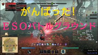 [No実況]がんばった！ESOバトルグラウンド The Elder Scrolls Online