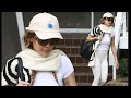 Rita Ora Goes Braless In A White T Shirt As She Shows Off Her Fit Figure After Workout In Sydney