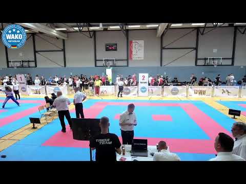 Deutsche Meisterschaft 2022 Kickboxen - Masterclass/Elite - Tatami 2 - Eröffnung/Formen/LC/KL