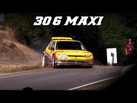PEUGEOT 306 MAXI with Neuville | High revving, acceleration & action | Eifel Rallye Festival 2022