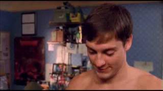 Spiderman Peter gets his powers