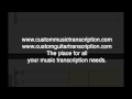 Hit And Run Stranger Custom Music Transcription Custom Guitar Transcription