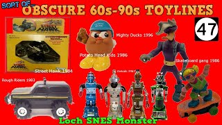 (sort of) OBSCURE TOYLINES 47| with commercials