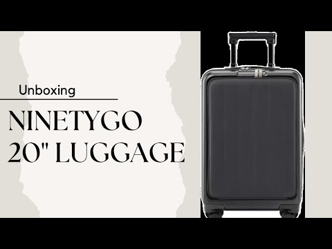 Xiaomi NinetyGo 20" Carry-On Luggage - Unboxing
